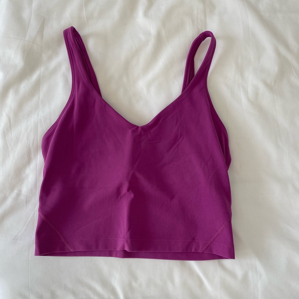 Lululemon Magenta Tank Top Size 6